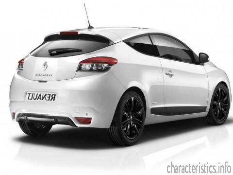 RENAULT 世代
 Megane Coupe III version 2012  技術仕様
