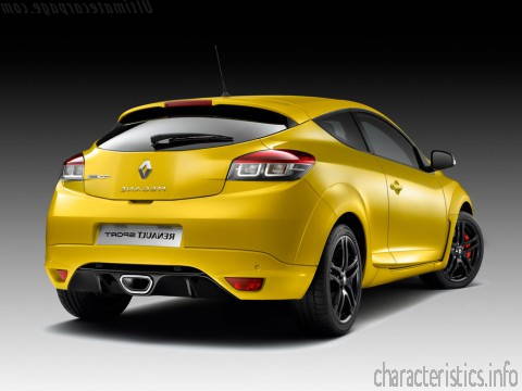 RENAULT 世代
 Megane Coupe III version 2012 1.6 dCi energy (130 Hp) Start Stop 技術仕様
