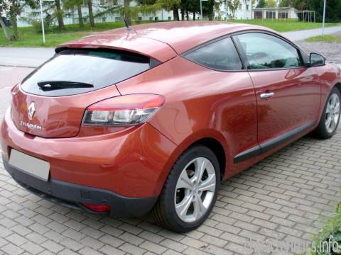 RENAULT 世代
 Megane Coupe III 1.5 dCi (106 Hp) 110 FAP 技術仕様
