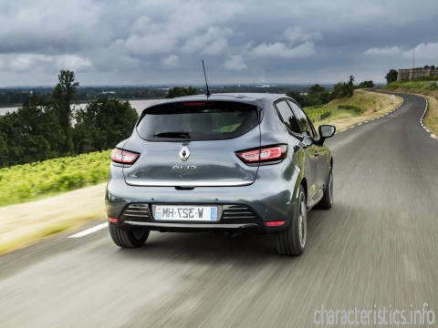 RENAULT 世代
 Clio IV Restyling 0.9 MT (90hp) 技術仕様
