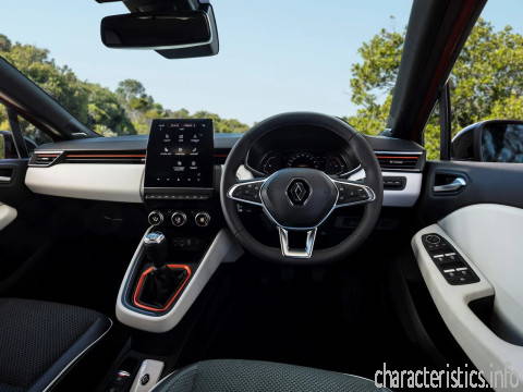 RENAULT Generation
 Clio V 1.5d MT (115hp) Technische Merkmale
