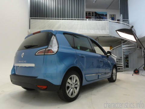 RENAULT 世代
 Scenic collection 2012 dCi (110 Hp) FAP 技術仕様
