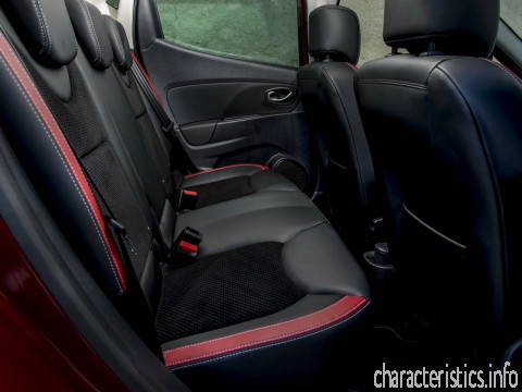 RENAULT Покоління
 Clio IV Restyling 1.5d MT (110hp) Технічні характеристики
