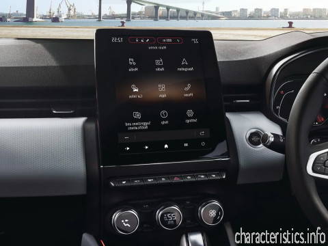 RENAULT Поколение
 Clio V 1.6 Hybrid AT (140hp) Технически характеристики
